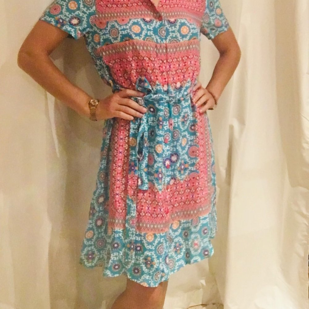 Tolani 100% Silk Dress